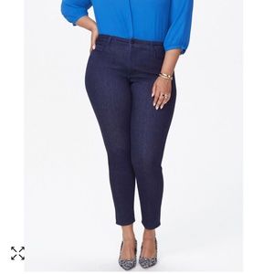 NWT NYDJ Plus Size Ami Skinny Ankle Rinse Wash Jeans Size 28W